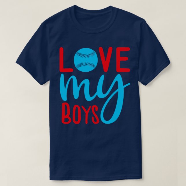 Baseball Lover T-Shirt (Design Front)