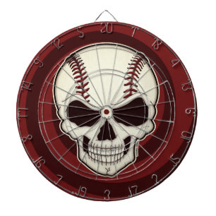 Baseball Lover Til Death Screwball Graphics Dartboard