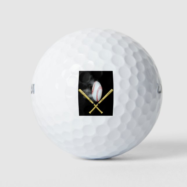 baseball lovers golf balls (Front)