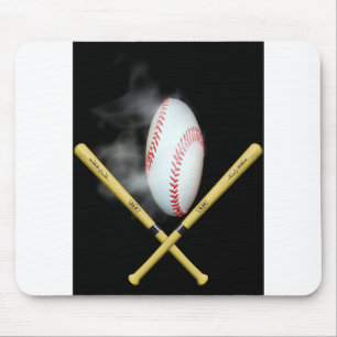 baseball lovers mouse pad