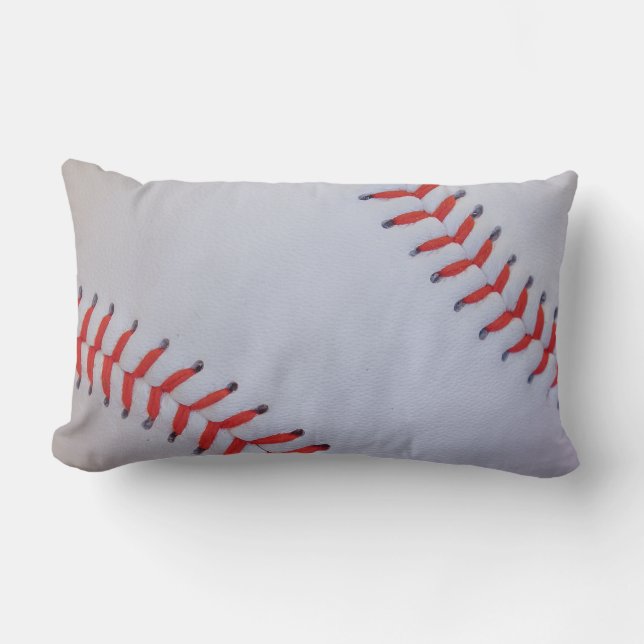Baseball Lumbar Pillow (Front)