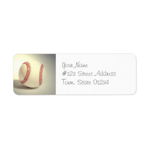 Baseball Mailing Labels
