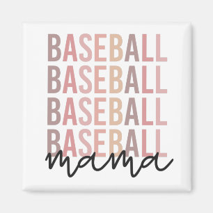 Baseball Mama Baseball Mum Gifts Magnet
