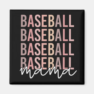 Baseball Mama Baseball Mum Gifts Magnet