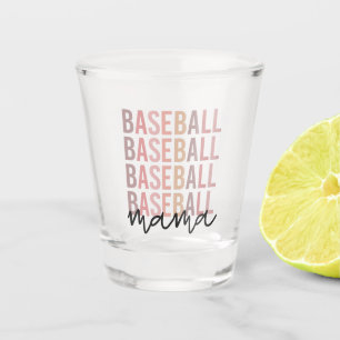 Baseball Mama Baseball Mum Gifts Shot Glass