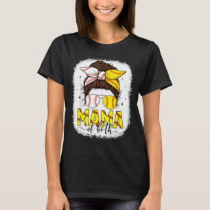 Baseball Mama Game Day for Kids Girl Women Mum T-Shirt