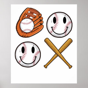 baseball mama life.png poster