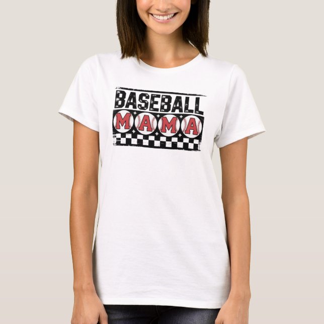 BASEBALL MAMA T-SHIRT DESIGN (Front)