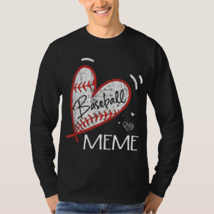 Baseball Meme For Grandma Women Mother's Day Gifts T-Shirt