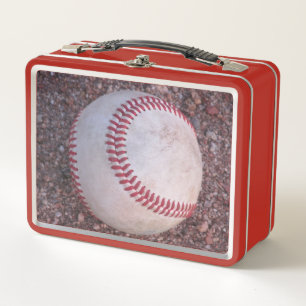 Baseball Metal Lunch Box