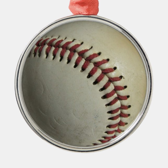 Baseball Metal Ornament (Front)