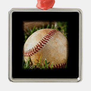 Baseball Metal Tree Decoration