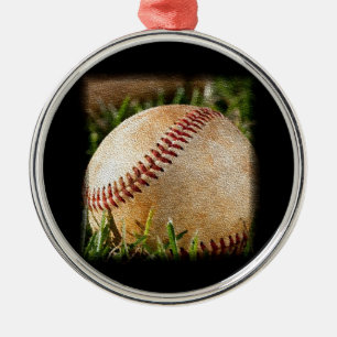 Baseball Metal Tree Decoration