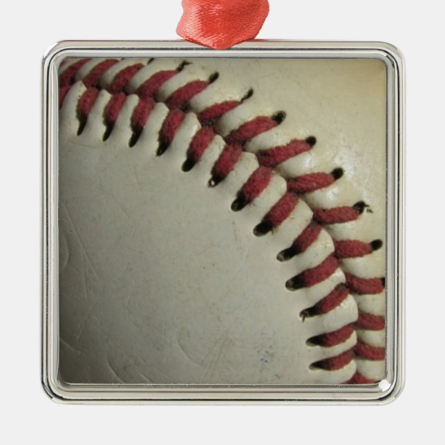 Baseball Metal Tree Decoration (Front)