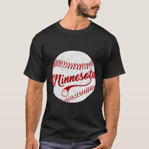 Baseball Minnesota Team Love Baseball National Pas T-Shirt