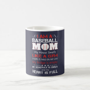 BASEBALL MOM COFFEE MUG