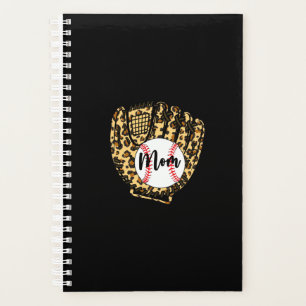 Baseball Mom Leopard Softball Mama Mother's Day 20 Planner