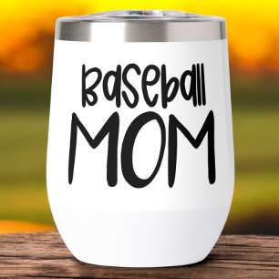Baseball Mom – Sideline Sipper Wine Tumbler