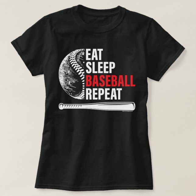 Baseball Mom Tee - Game Day Graphic Tee (Design Front)