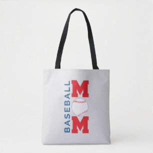 Baseball Mom Tote Bag