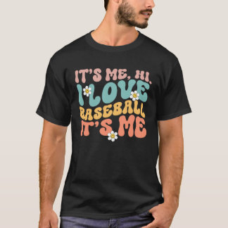 Baseball Mom Women Girls Love Baseball T-Shirt