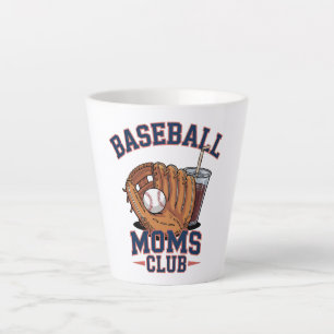 Baseball Moms Club Mother's Day Latte Mug