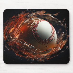 Baseball Mouse Pad