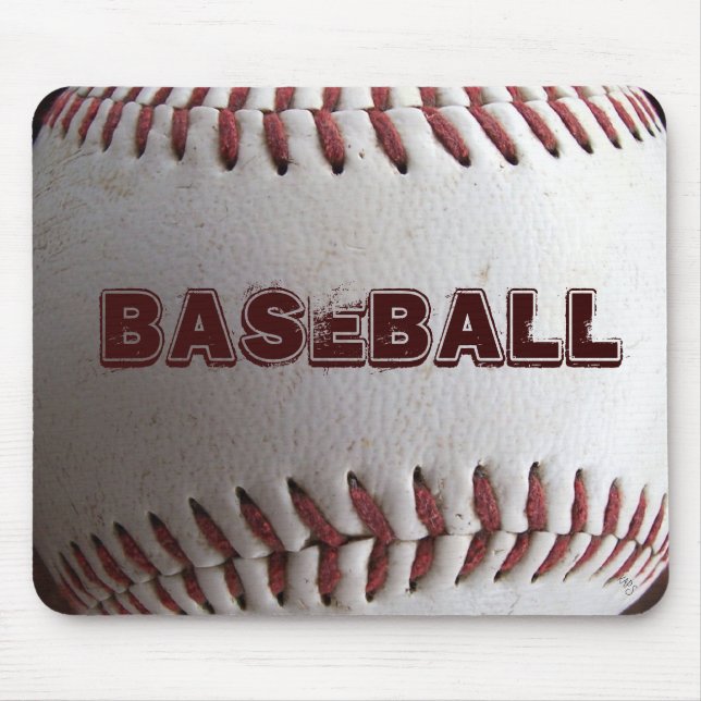 Baseball Mousepad (Front)