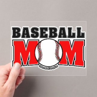 Baseball Mum Acrylic Invitations