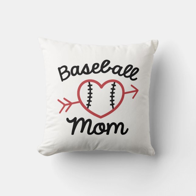 Baseball Mum Cushion (Front)