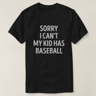 Baseball Mum Dad Funny Baseball Parent T-Shirt