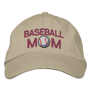 Baseball Mum Embroidered Hat