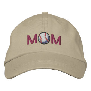 Baseball Mum Embroidered Hat