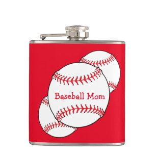 Baseball Mum Flask