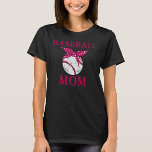 Baseball Mum, Mama Life T-Shirt