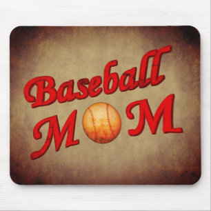 Baseball Mum  Mouse Pad