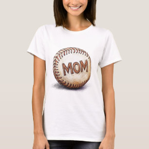 Baseball Mum  – Perfect for Sports Moms T-Shirt