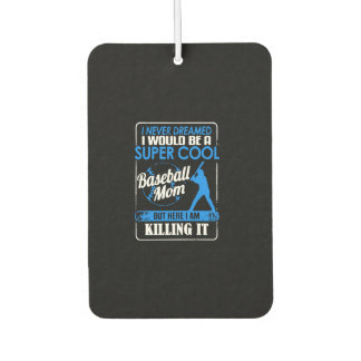 Baseball Mum Shirt Car Air Freshener