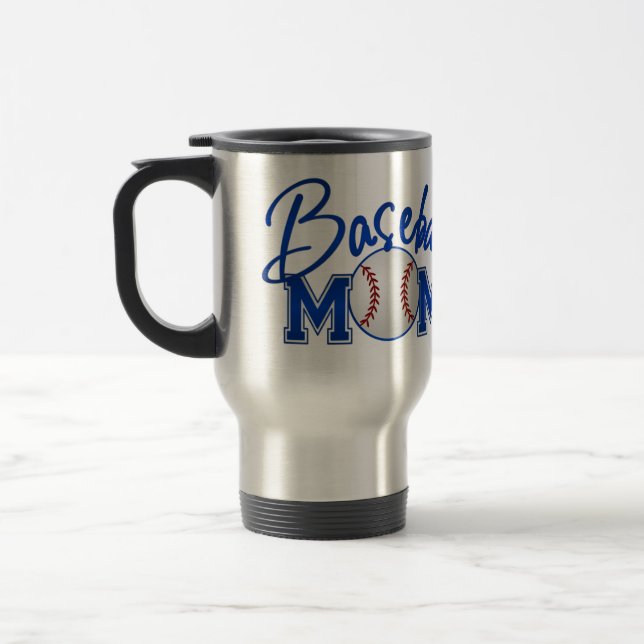 Baseball Mum - SRF Travel Mug (Left)
