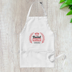 Baseball Mum Standard Apron