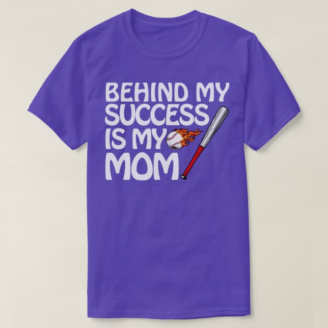 baseball mum T-Shirt (Design Front)