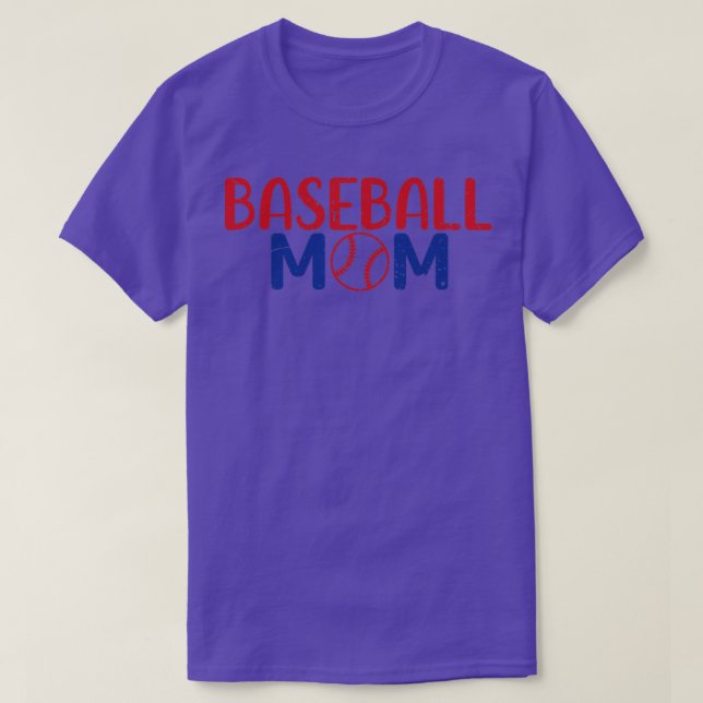 Baseball mum T-Shirt (Design Front)