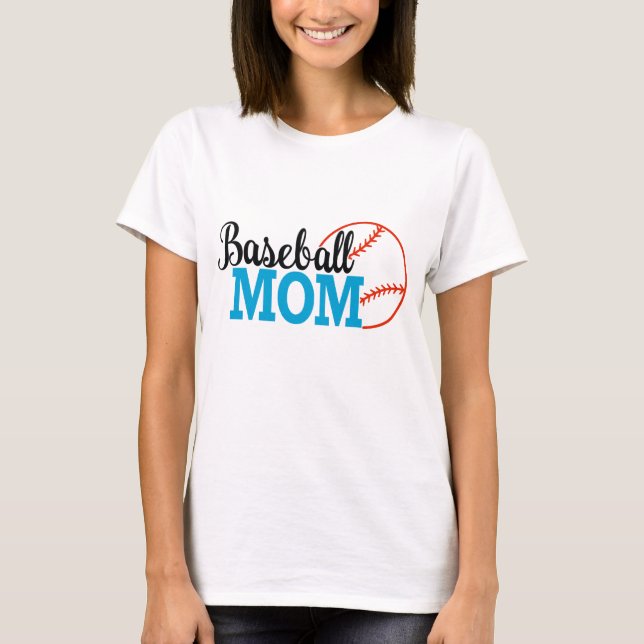 Baseball Mum T-Shirt (Front)