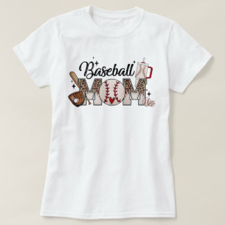 Baseball Mum T-Shirt - Perfect for Proud Sports Mo