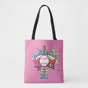 Baseball Mum Tote Bag