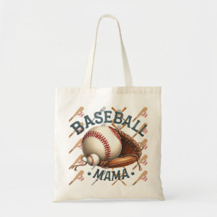 Baseball Mum Tote Bag