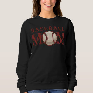 Baseball Mum, Womens Sports Sweatshirt
