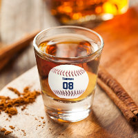 Baseball Name and Number Personalised
