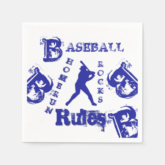 Baseball Napkin (Front)