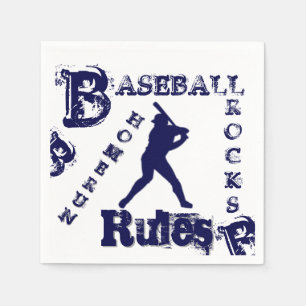 Baseball Napkin